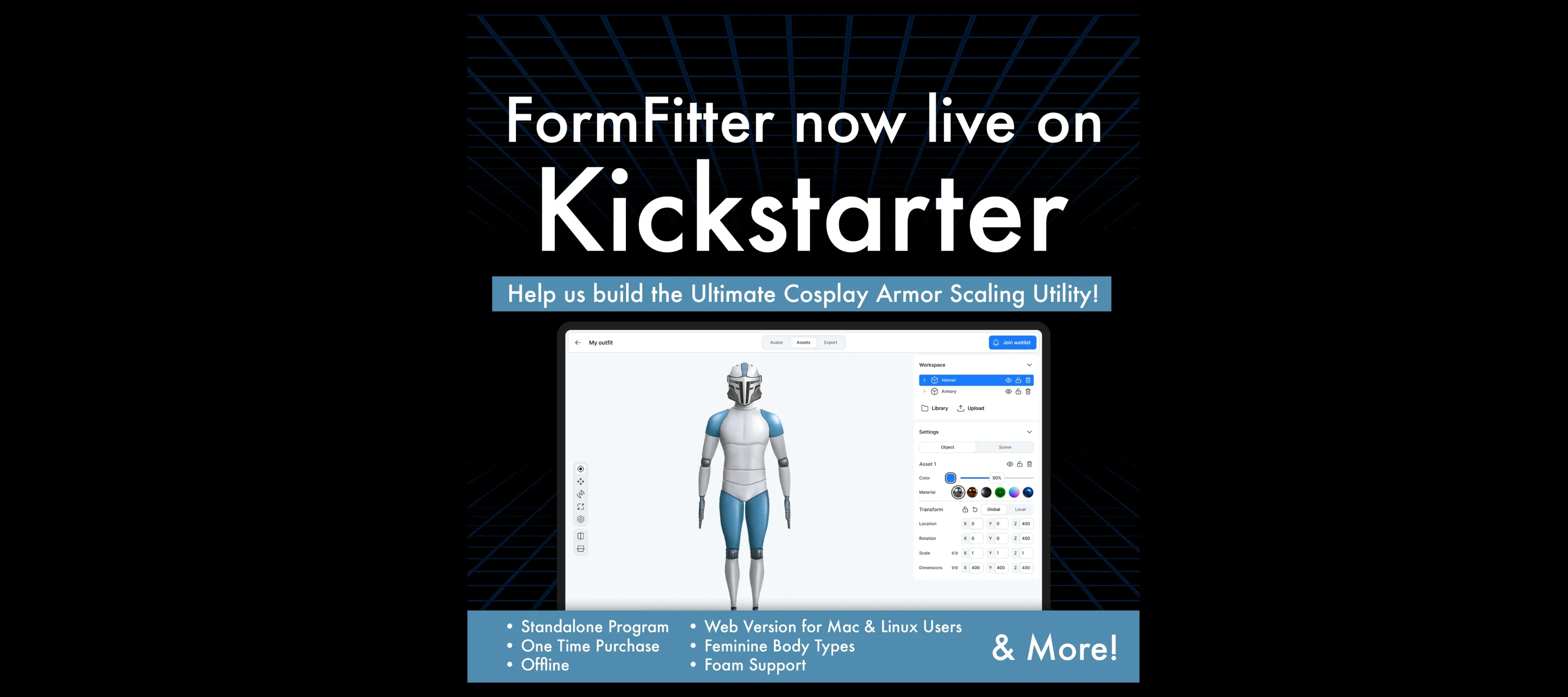 Forge Your Own Galactic Legend
